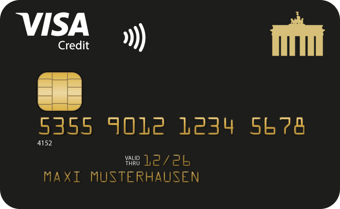 Deutschland-Kreditkarte Gold