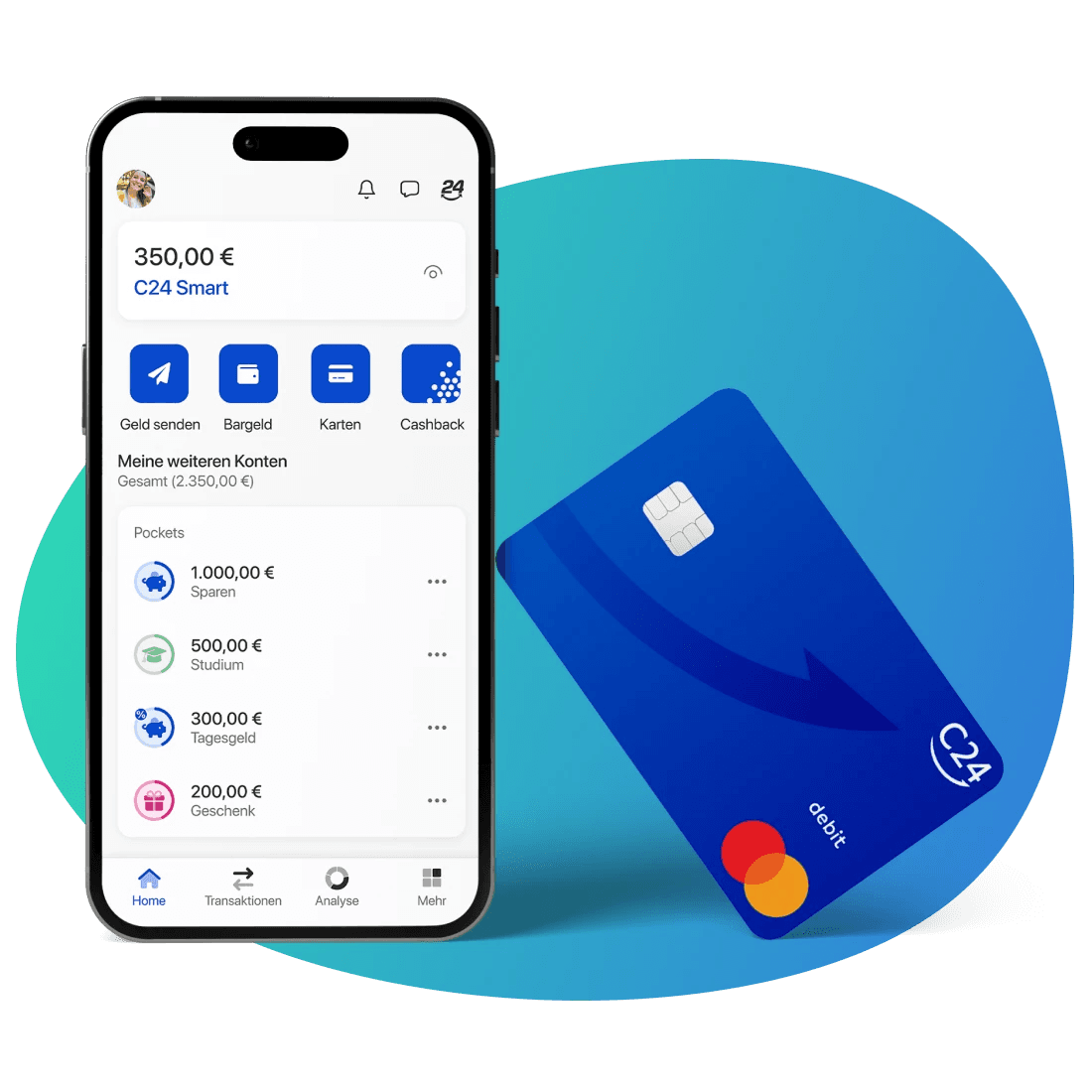 C24 Smart: Current Account That Pays You